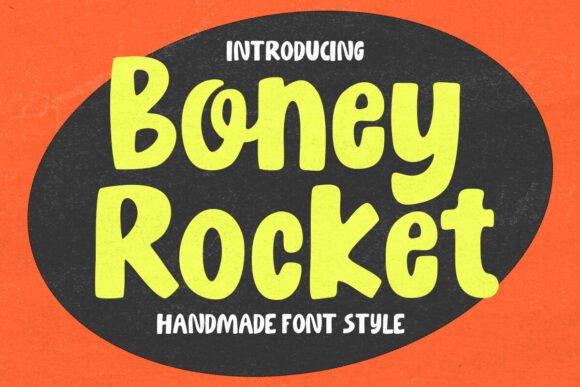 Boney Rocket: A Playful Display Font with Retro Charm