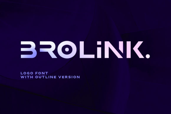 Brolink: A Modern Display Font for Creative Projects