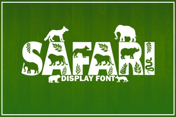 Discover the Charming and Versatile Safari Display Font