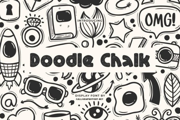Doodle Chalk: A Playful Typeface for Creative Projects