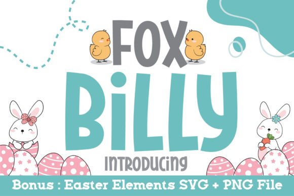 Fox Billy: A Bold Display Font for Energetic Designs