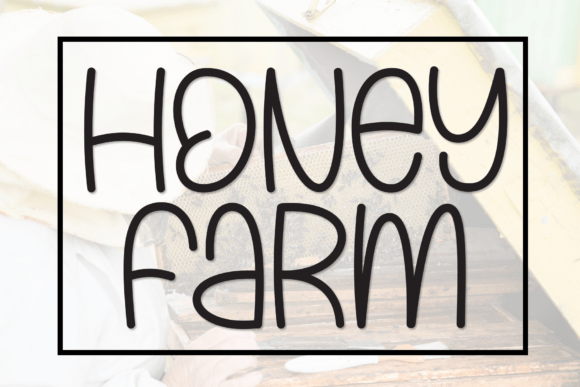 Honey Farm: A Sweet and Friendly Display Font