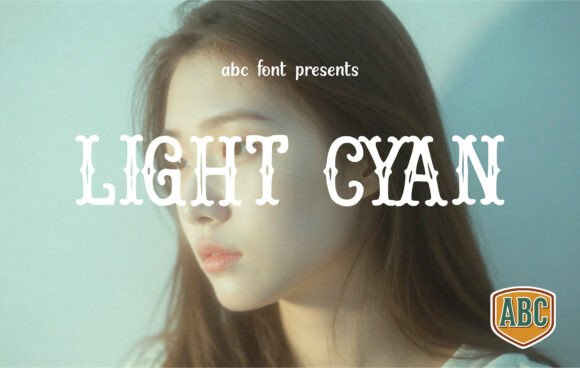 Light Cyan: A Typeface of Ethereal Elegance