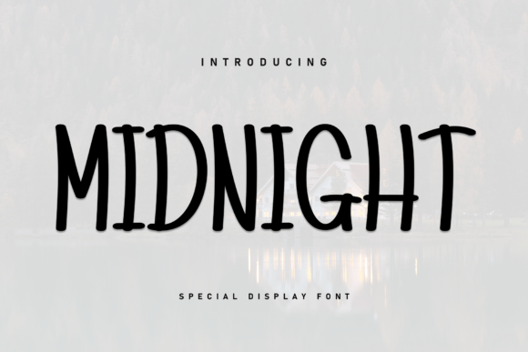 Midnight: A Handwritten Font with Luxurious Appeal