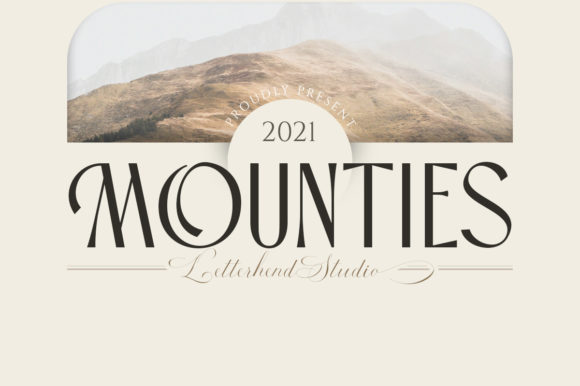 Mounties: A Fresh Take on Classic Display Typography