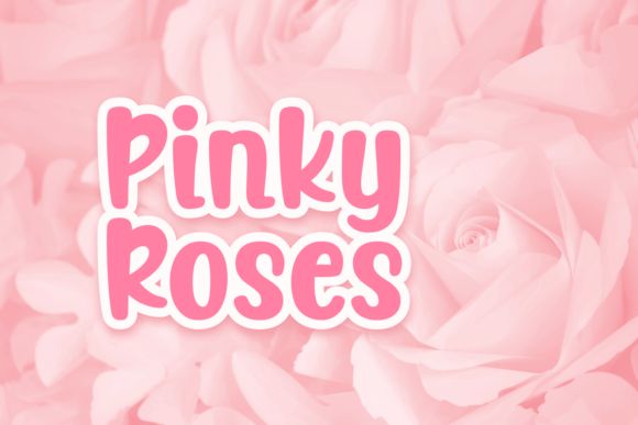 Pinky Roses: The Handcrafted Font for Sweet Designs
