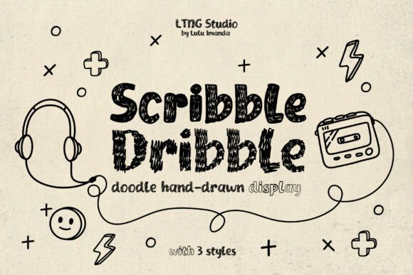 Scribble Dribble: Unleash Nostalgic Charm in Your Designs